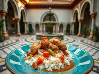 Emirati-Style Machboos-Inspired Chicken with Spiced Rice