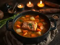 Finnish Salmon Soup (Lohikeitto)
