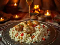Kuwaiti-Style Chicken Machboos (Spiced Rice)