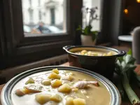 Luxembourg-Style Potato and Leek Soup